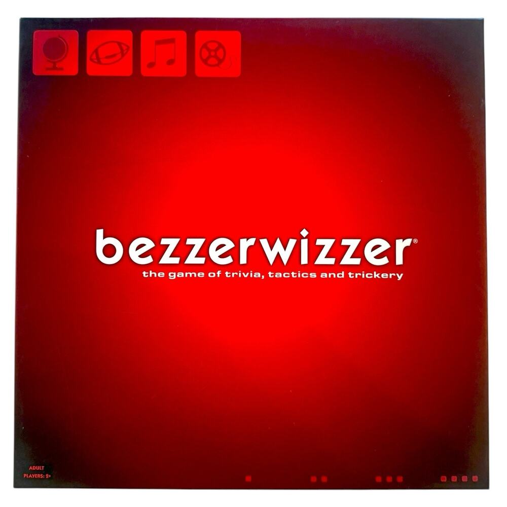 Bezzerwizzer Party Trivia Board Game – Complete Set – Excellent Condition